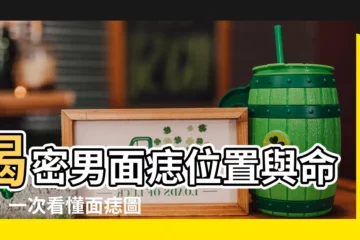 【面痣圖男】揭密男面痣位置與命運！一次看懂面痣圖男