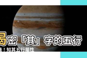 【其 五行】揭密「其」字的五行玄機！知其五行屬性，掌握運勢風水