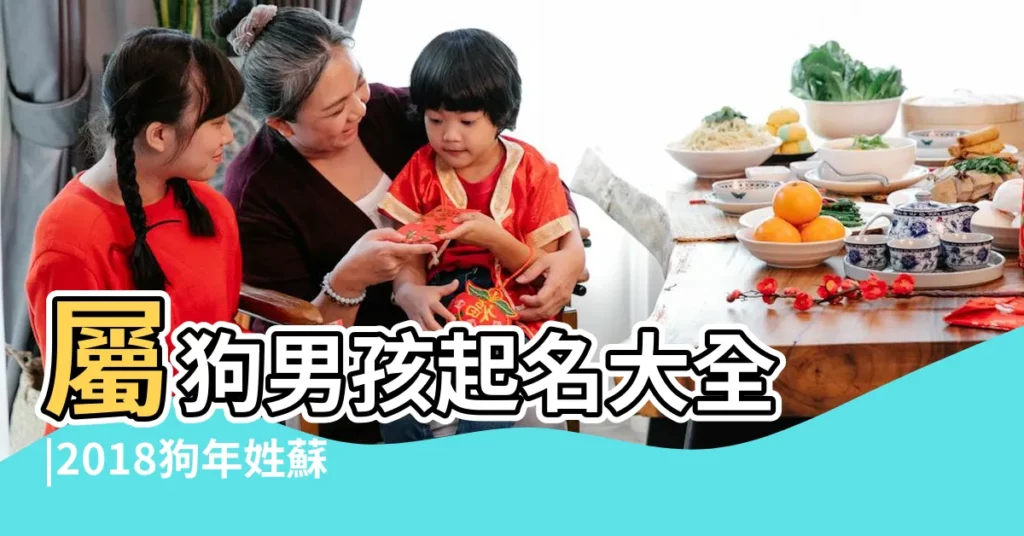 屬狗男孩起名大全 |2018狗年姓蘇的男孩名字 |屬狗的男孩起名技巧和名字大全 |【2018男孩乾子排取名】