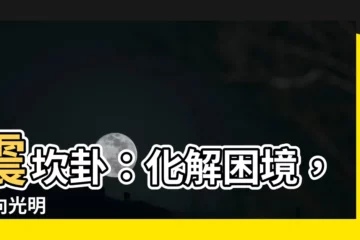 【震坎卦】震坎卦：化解困境，迎向光明