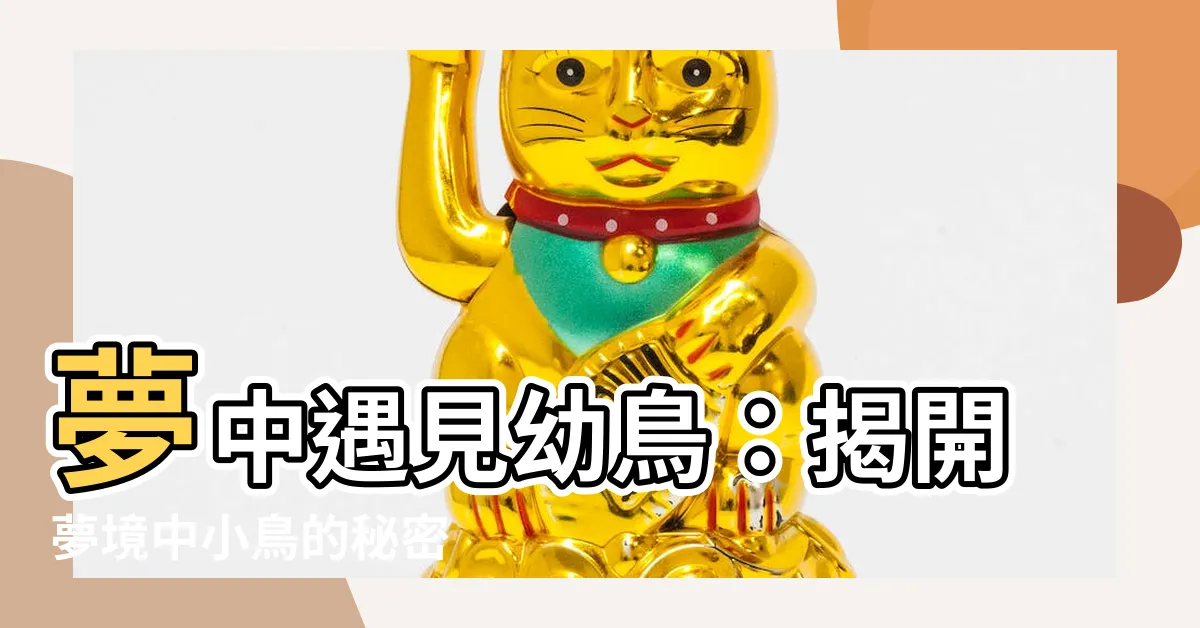 【夢到幼鳥】夢中遇見幼鳥：揭開夢境中小鳥的秘密