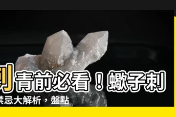 【蠍子刺青禁忌】刺青前必看！蠍子刺青禁忌大解析，盤點你不知道的刺青迷思