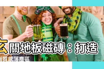 【玄關地板磁磚】玄關地板磁磚：打造時尚質感落塵區