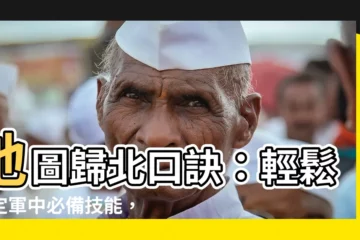 【地圖歸北口訣】地圖歸北口訣：輕鬆搞定軍中必備技能，讓你當兵不再迷航！