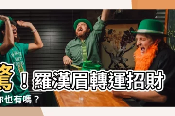 【羅漢眉 面相】驚！羅漢眉轉運招財，你也有嗎？