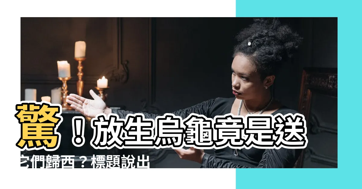 【放生龜】驚！放生烏龜竟是送它們歸西？標題説出驚人真相