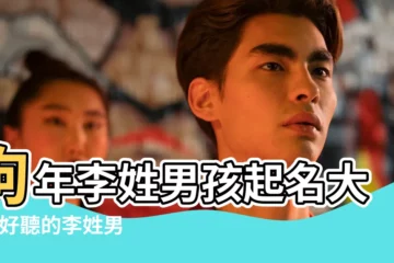 【狗年起名 李】狗年李姓男孩起名大全 |好聽的李姓男孩起名大全2018屬狗 |2018年狗年李姓寶寶取名大全 |