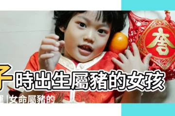 【2020年屬豬女命運】子時出生屬豬的女孩命運 |女命屬豬的人2020年如何旺財 |女命生肖豬2020年真兇診斷 |