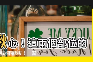 【陰毛可以拔嗎】揪心！這兩個部位的毛絕對不能拔！　當心惹禍上身