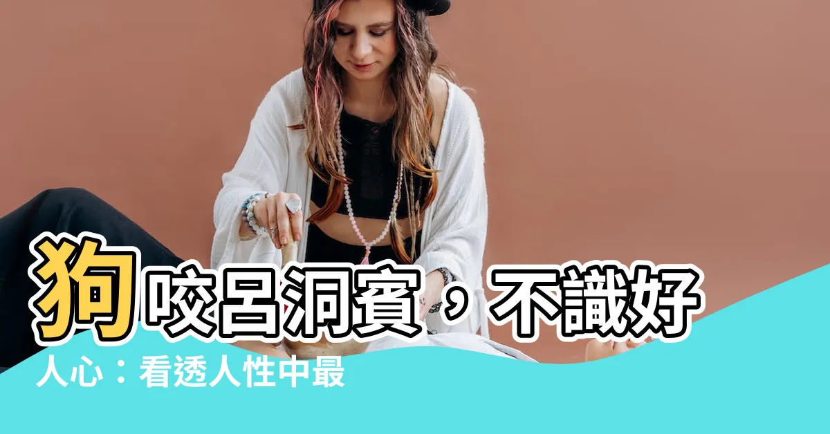 【狗咬呂洞賓的故事】狗咬呂洞賓，不識好人心：看透人性中最可悲的一面