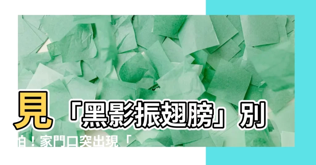 【見到蝙蝠】見「黑影振翅膀」別怕！家門口突出現「3徵兆」財神駕到錢進門！