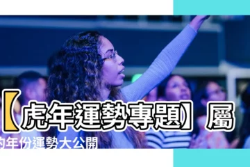 【屬虎的年份】【虎年運勢專題】屬虎的年份運勢大公開！