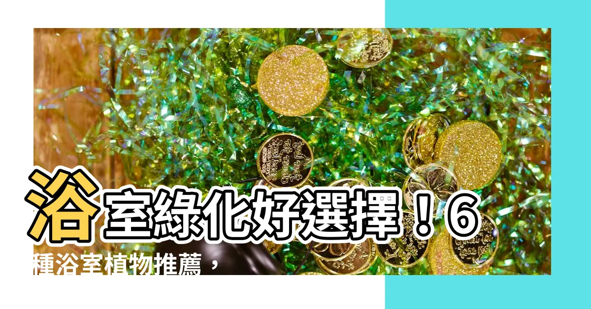 【浴室植物】浴室綠化好選擇！6 種浴室植物推薦，甲醛退散，還能化煞開運