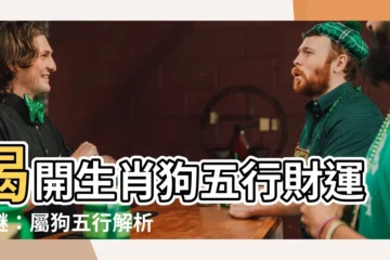 【生肖狗五行】揭開生肖狗五行財運之謎：屬狗五行解析