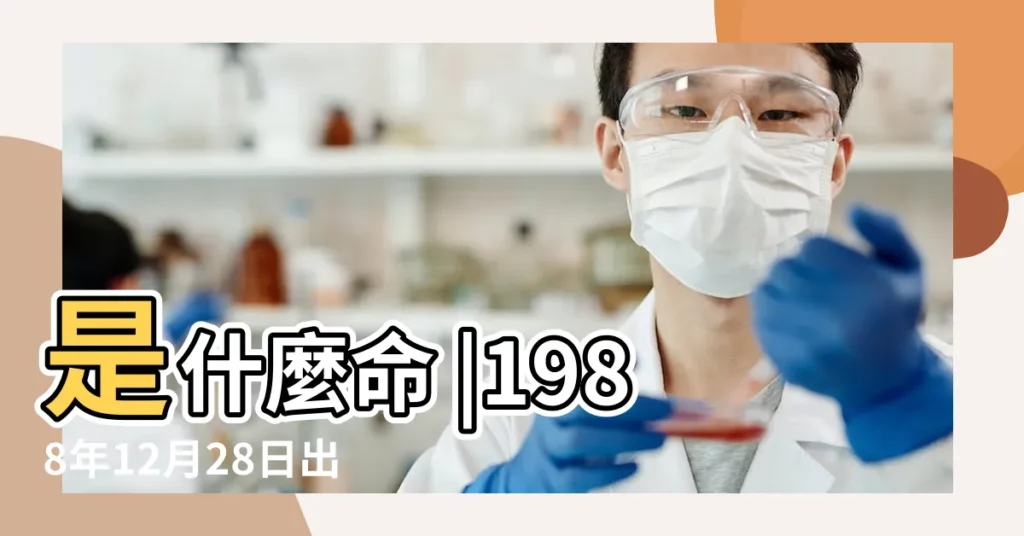 是什麼命 |1988年12月28日出生的人命好嗎 |出生於1988年12月28日生辰八字算命 |【1988年12月28日的農曆五行】