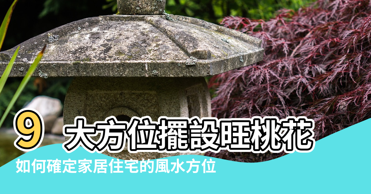 【風水方位】9大方位擺設旺桃花 |如何確定家居住宅的風水方位 |2023風水佈局 |