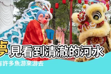 【做夢夢到很多金魚在河裏遊來游去的】夢見看到清澈的河水裏有許多魚游來游去 |夢見魚遊來游去 |周公解夢 |