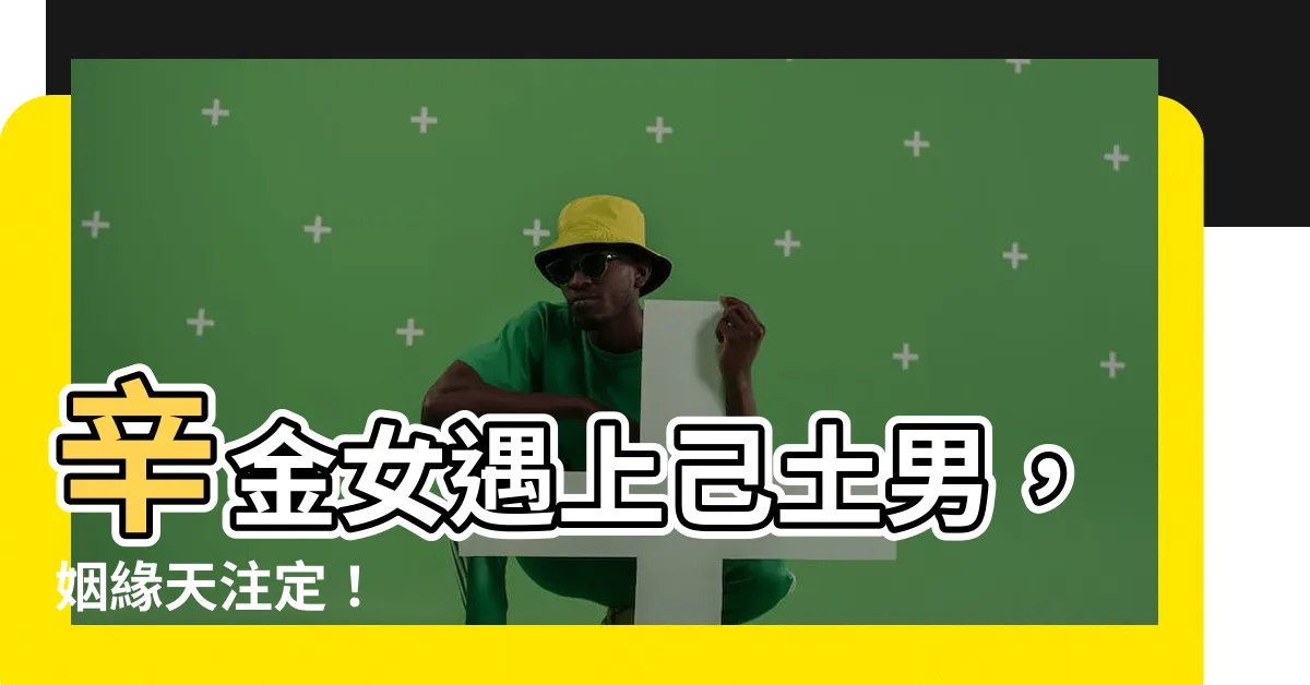 【己土男辛金女】辛金女遇上己土男，姻緣天註定！