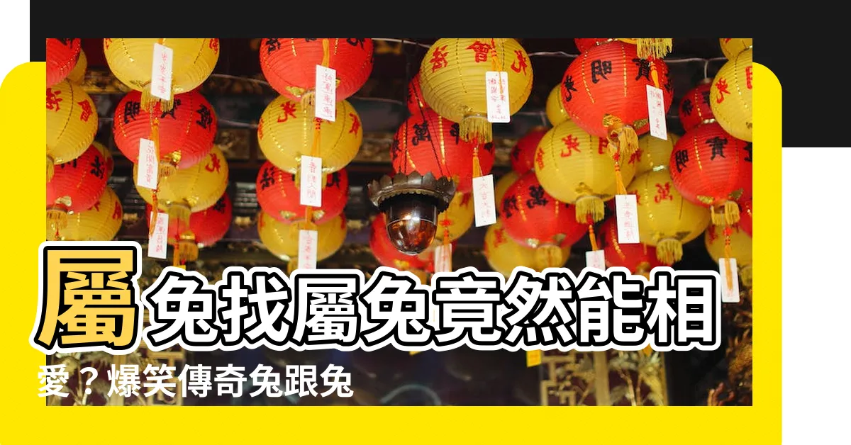 【兔跟兔合嗎】屬兔找屬兔竟然能相愛？爆笑傳奇兔跟兔合嗎？！