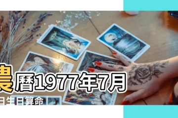 【農曆1977年7月16運勢】農曆1977年7月16日生日算命 |出生於1977年7月16日四柱八字排盤 |1977年7月16日八字財運測算 |