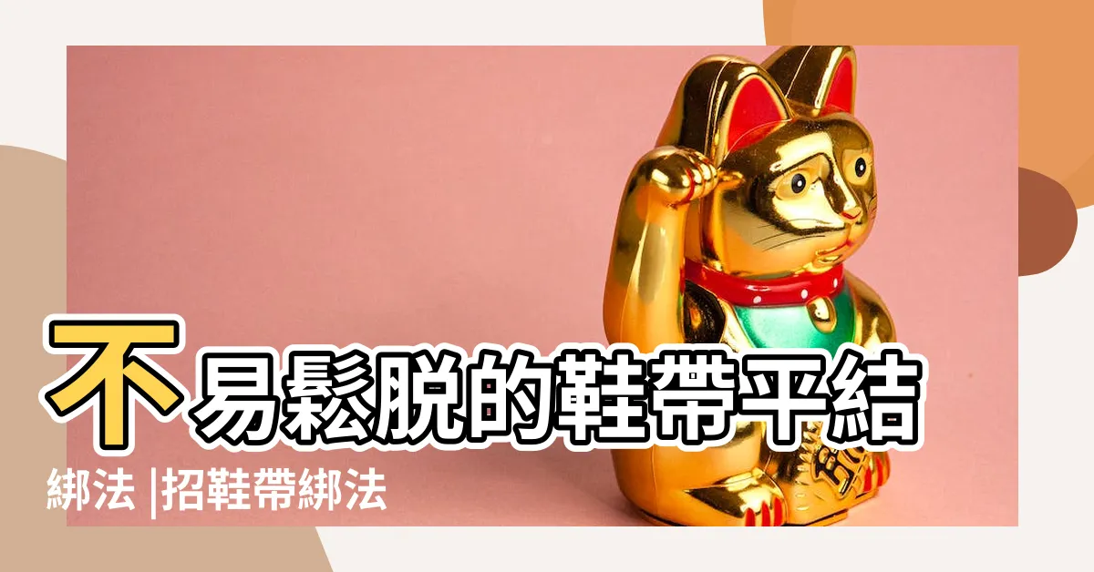 【鞋帶鬆脱】不易鬆脱的鞋帶平結綁法 |招鞋帶綁法 |就算手殘也能一秒上手 |