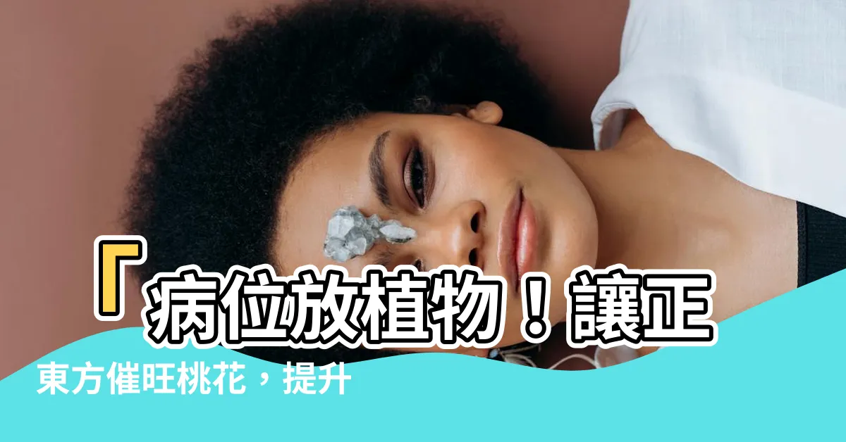 【病位放植物】「病位放植物！讓正東方催旺桃花，提升你的風水運勢！」