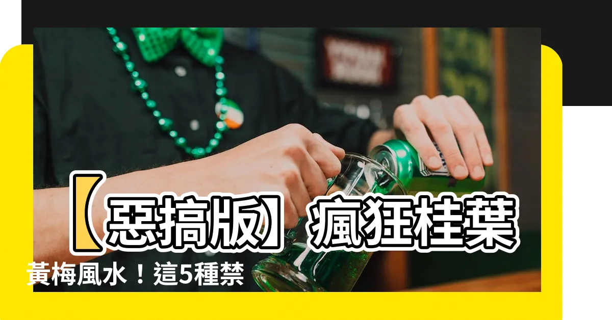【桂葉黃梅風水】【惡搞版】瘋狂桂葉黃梅風水！這5種禁忌你一定不敢相信！