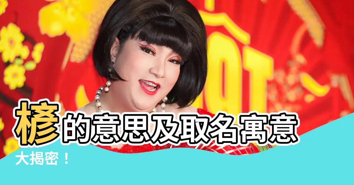 【楌 意思】楌的意思及取名寓意大揭密！