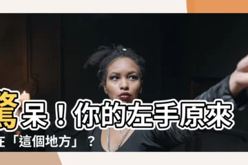 【左手是哪裏】驚呆！你的左手原來藏在「這個地方」？