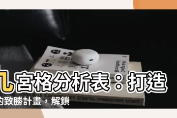 【九宮格分析表】九宮格分析表：打造你的致勝計畫，解鎖人生目標