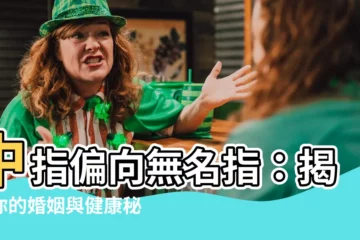 【中指偏向無名指】中指偏向無名指：揭秘你的婚姻與健康秘密！