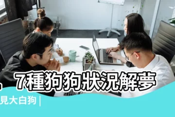 【夢見兩條大狗攔着我】17種狗狗狀況解夢 |夢見大白狗 |夢到一起散步竟然是凶兆 |