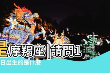 【1月1日是什麼星座】是摩羯座 |請問1月1日出生的是什麼星座 |1月1日出生是什麼星座 |