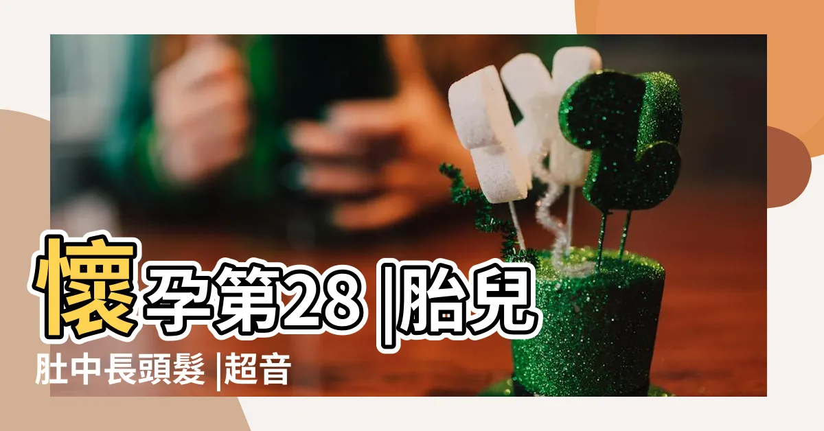 【胎兒 頭髮】懷孕第28 |胎兒肚中長頭髮 |超音波曝光 |