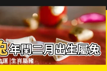 【豬年二月出生的男孩】兔年閏二月出生屬兔男命運 |生肖屬豬最怕幾月出生 |旺父母的命運嗎 |