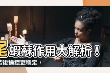 【尾蝦蘇作用】尾蝦蘇作用大解析！改裝後操控更穩定，安全上路不側翻！
