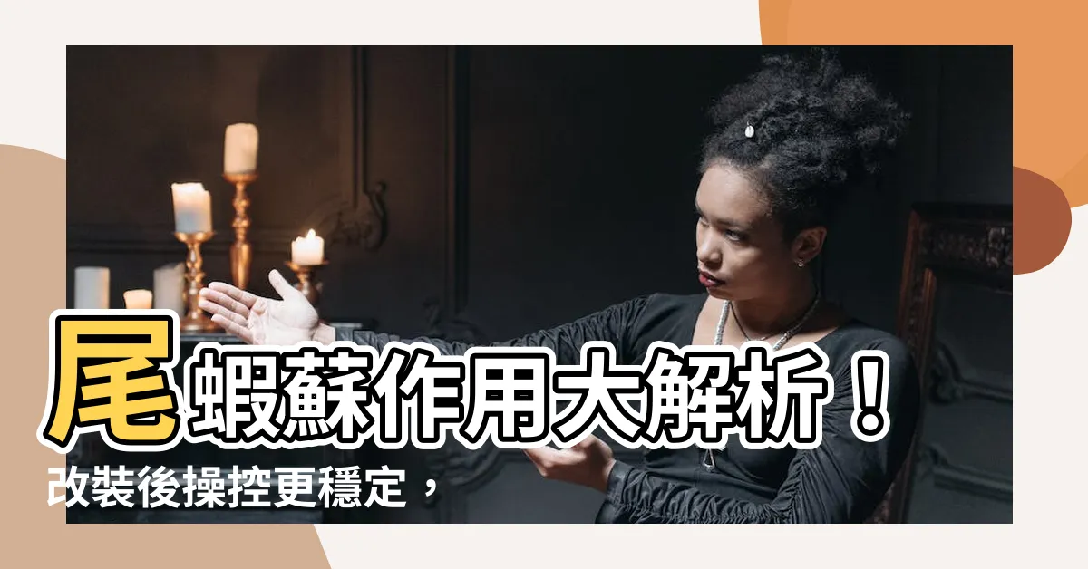 【尾蝦蘇作用】尾蝦蘇作用大解析！改裝後操控更穩定，安全上路不側翻！