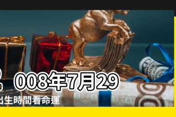 【2008年7月29日命運】2008年7月29日出生時間看命運 |農曆2008年7月29日生日算命 |2008年7月29日出生日期算命 |
