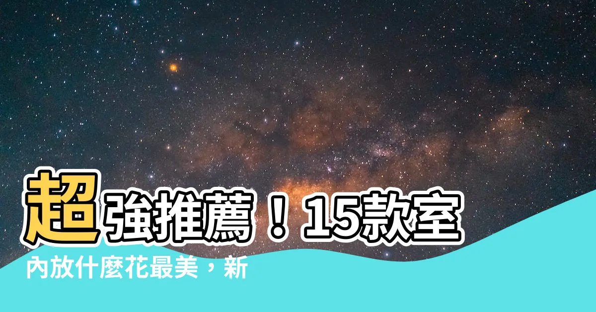 【室內放什麼花】超強推薦！15款室內放什麼花最美，新手也能養出爆盆花海！