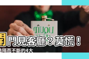【開門客廳設計】開門見客廳？莫慌！打造隔而不斷的4大絕技