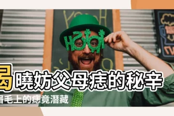 【妨父母痣】揭曉妨父母痣的秘辛！眉毛上的痣竟潛藏著不為人知的秘密