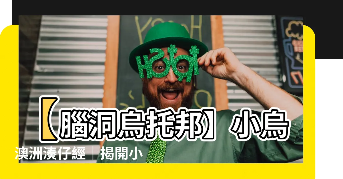 【腦洞烏託邦小烏學歷】【腦洞烏託邦】小烏澳洲湊仔經｜揭開小烏學歷驚人真相！