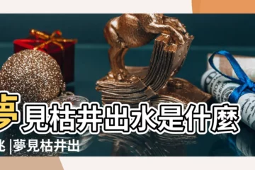 【周公解夢夢見枯井出水了】夢見枯井出水是什麼徵兆 |夢見枯井出水 |夢見礦井有水 |