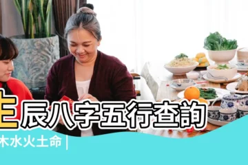 【看生辰查五行】生辰八字五行查詢 |金木水火土命 |五行查詢 |