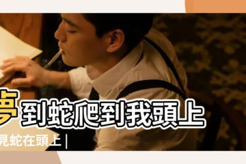 【夢見蛇在自己的頭上】夢到蛇爬到我頭上 |夢見蛇在頭上 |周公解夢 |