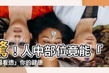 【人中 部位】驚！人中部位竟能「一眼看透」你的健康、性格！