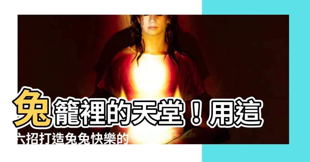 【兔子關籠子】兔籠裡的天堂！用這六招打造兔兔快樂的窩