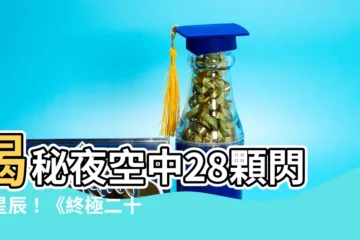 【二十八宿圖】揭秘夜空中28顆閃耀星辰！《終極二十八宿圖》指南