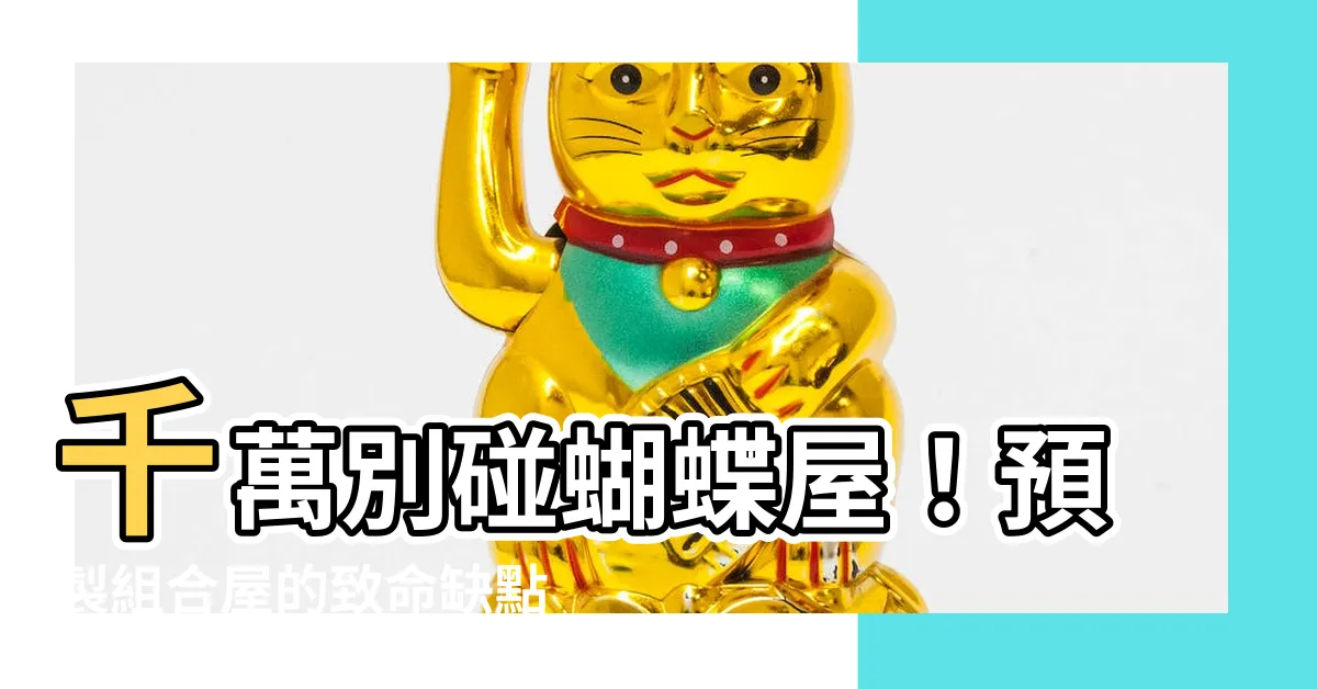【蝴蝶屋缺點】千萬別碰蝴蝶屋！預製組合屋的致命缺點大公開