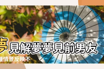 【夢見前男友見面很恩愛接吻擁抱】夢見解夢夢見前男友 |9種情景反映不同心理 |前度送禮 |